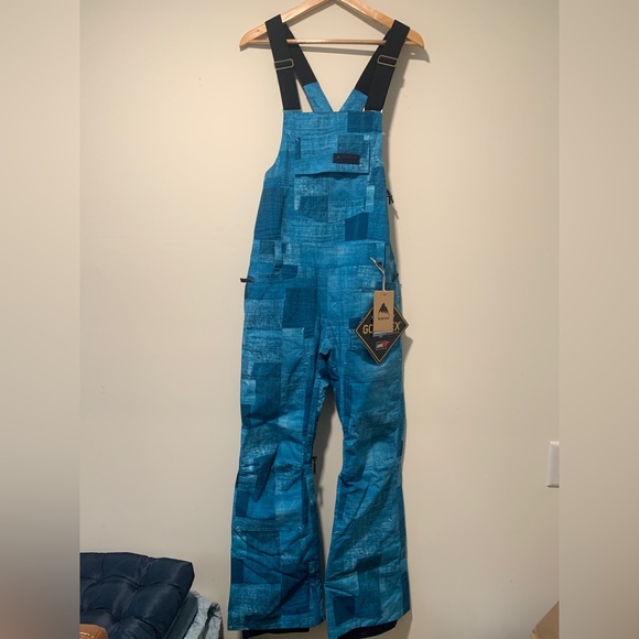 Burton Women's WZ Gore-Tex Zealous PT Snow Ski Bib Pants wz indiohobo SZ Small - Picture 1 of 12